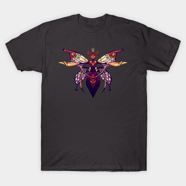 Fiery Butterfly Queen T-Shirt by JRAFS